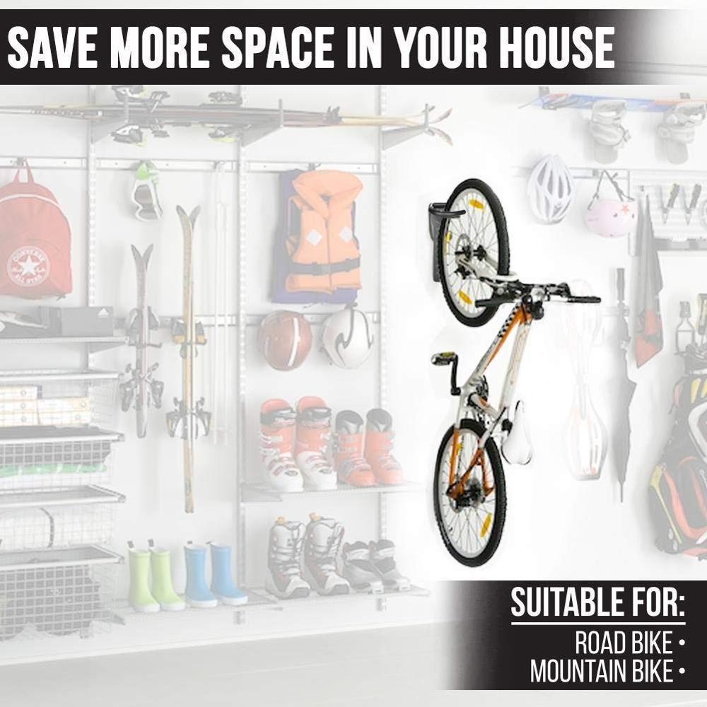 Support de magasin de cintre de vélo de stockage de vélo d'intérieur pour la maison