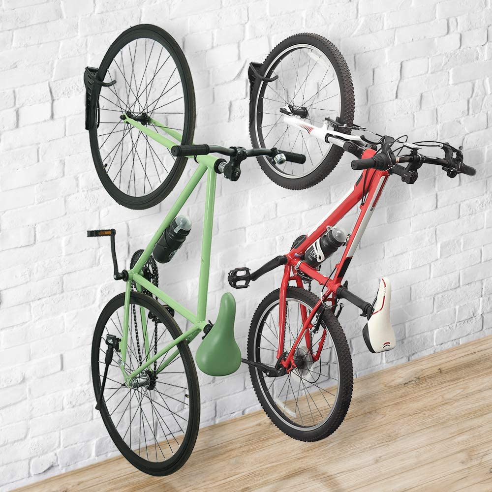 Mur vertical de crochet de cintre de vélo d'intérieur pour l'appartement de garage