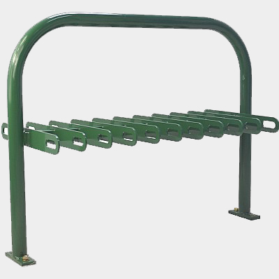 Support de support de scooter double face de revêtement en poudre de diverses couleurs
