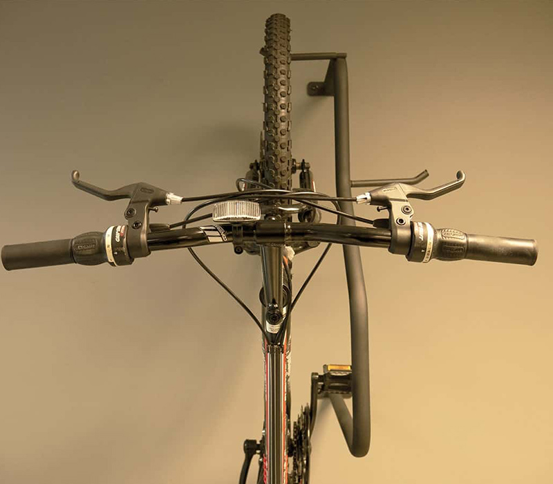 Cintre de stockage de vélo de montagne de mur de support de vélo vertical