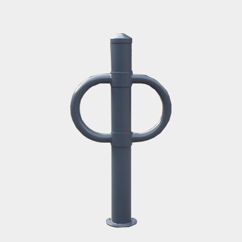 Borne de vélo industrielle simple pour les vélos de stationnement debout