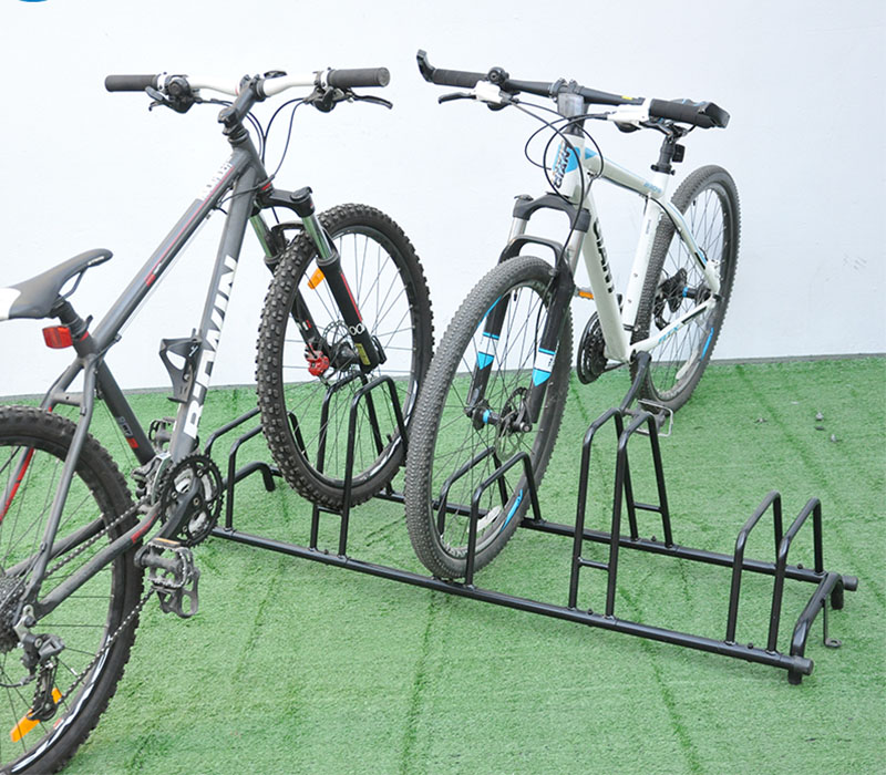 Plancher Haut Bas Revêtement en Poudre Parking 5 Vélos Racks pour Vélos