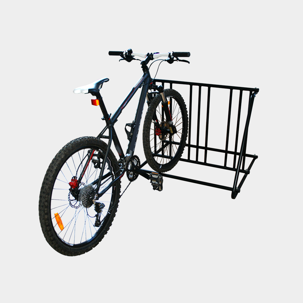 Support de stationnement pour vélos à deux côtés multi-capacité extérieur
