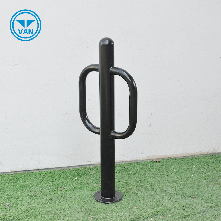 Support de vélo unique en acier inoxydable de haute qualité pour le sol de l'école