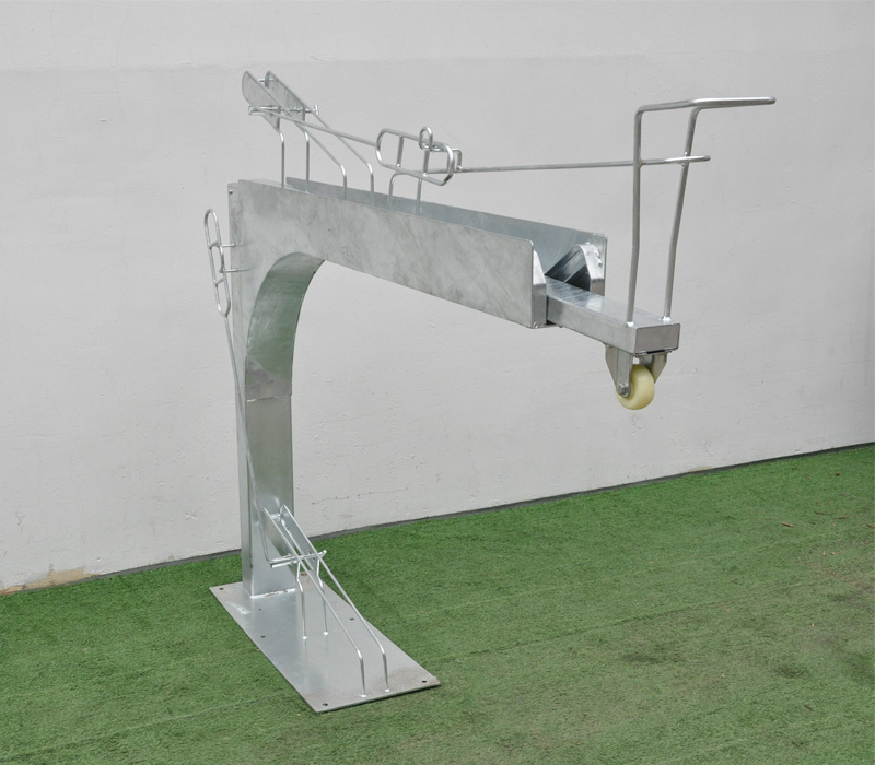 Porte-vélos en acier au carbone multiple de support moderne extérieur commercial